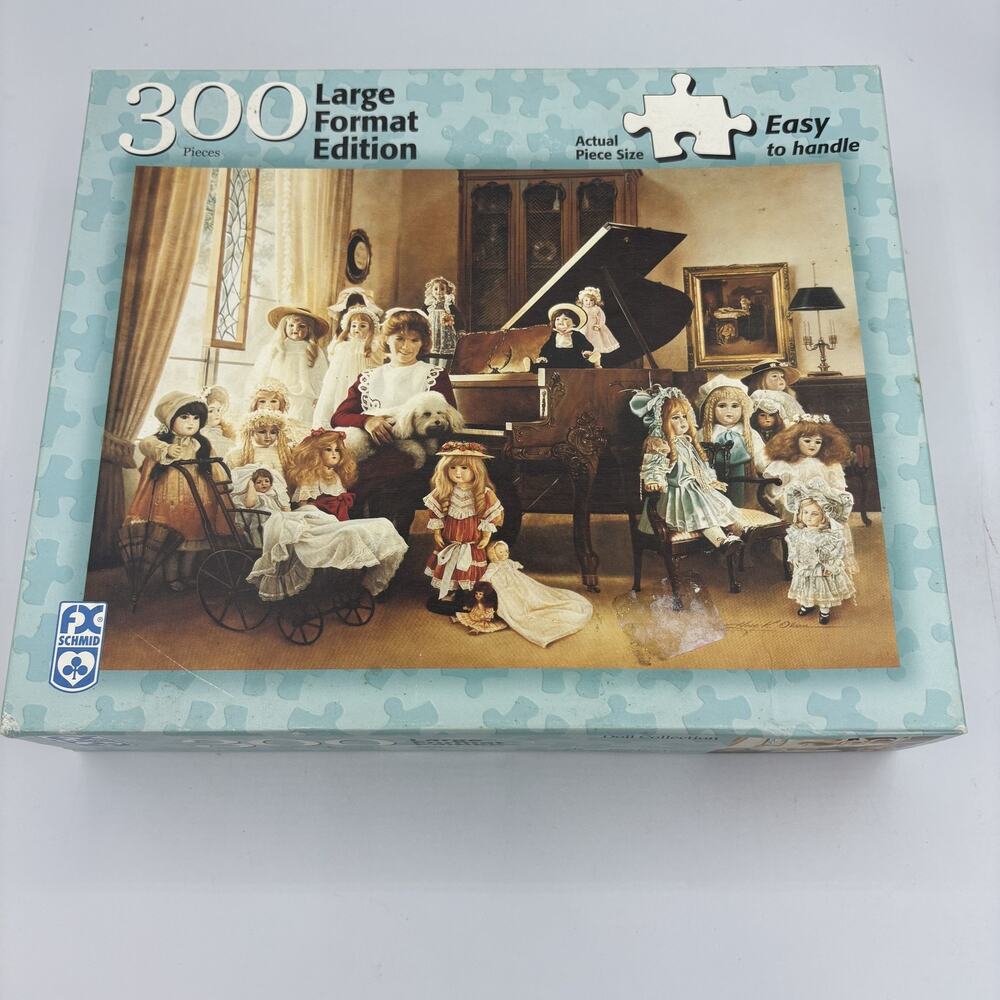 FX Schmid Doll Collection Puzzle 300‎ Piece Large Format Germany 2005